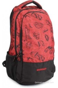 Wildcraft 17 inch Laptop Backpack(Red)